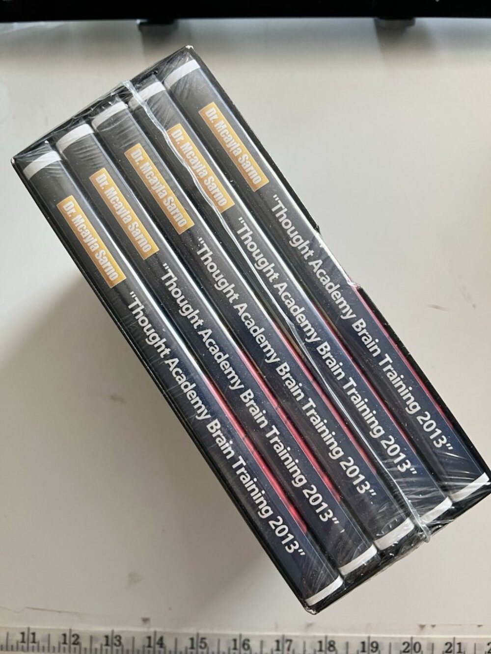 Dr Mcayla Sarno Thought Academy Brain Training Audio Set ** NEW ** SEALED